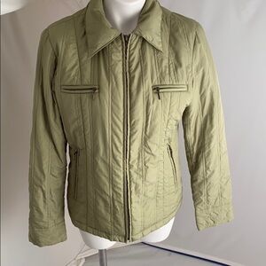 Utex Design green lightweight fitted jacket M